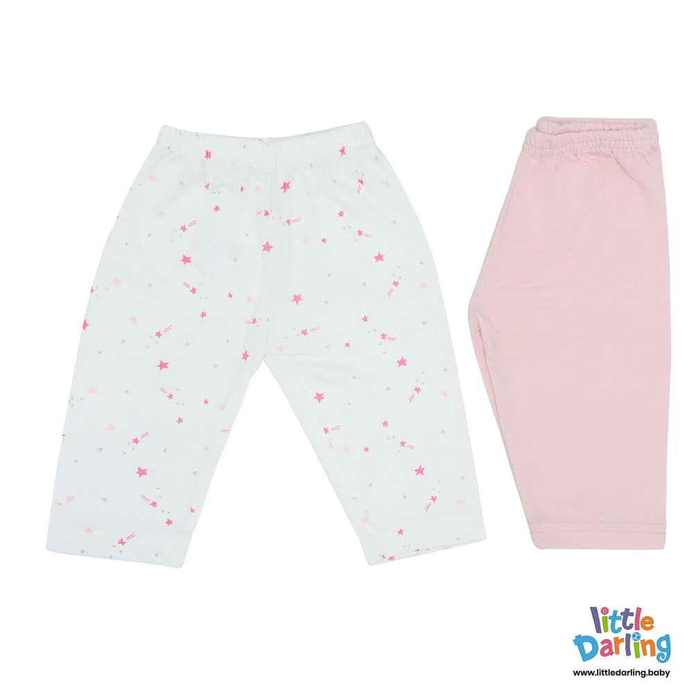 Baby Pajamas pk of 2 Star Print | Little Darling - Zubaidas Mothershop