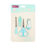 Baby Scissor and Nail Cutter Set Aqua Color - Zubaidas Mothershop