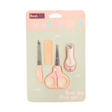 Baby Scissor and Nail Cutter Set Pink Color - Zubaidas Mothershop