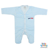 Baby Sleepsuits PK Of 3 Beep Beep Print | Little Darling - Zubaidas Mothershop