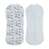 Baby Swaddle Pack of 2 Animal Print | Little Darling - Zubaidas Mothershop