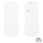Baby Swaddle Pk Of 2 I Love Dad | Little Darling - Zubaidas Mothershop