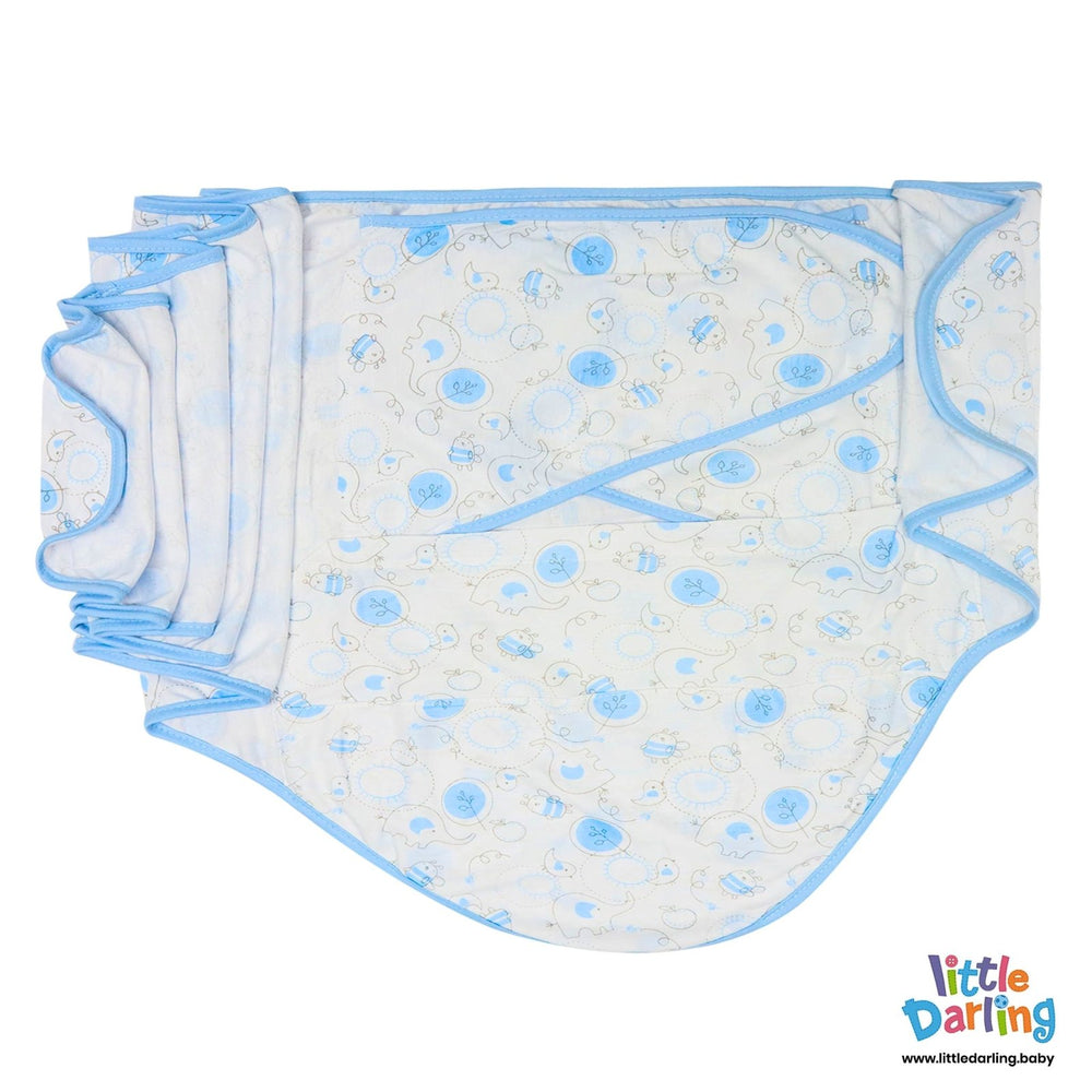 Baby Swaddler Bird & Bee Print | Little Darling - Zubaidas Mothershop