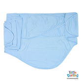 Baby Swaddler Blue Color | Little Darling - Zubaidas Mothershop