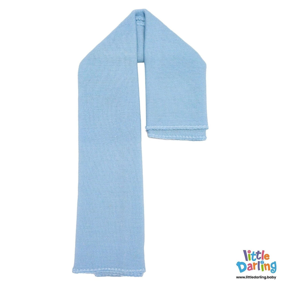 Baby Woolen Shawl Blue | Little Darling - Zubaidas Mothershop