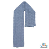 Baby Woolen Shawl Navy Blue | Little Darling - Zubaidas Mothershop