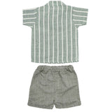 Boys Suit White Strips | Made In Turkey - Zubaidas Mothershop
