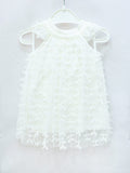 Butterfly Frock White Color - Zubaidas Mothershop