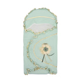 Carry Nest Hooded Flower Cadet Sea green Color - Zubaidas Mothershop