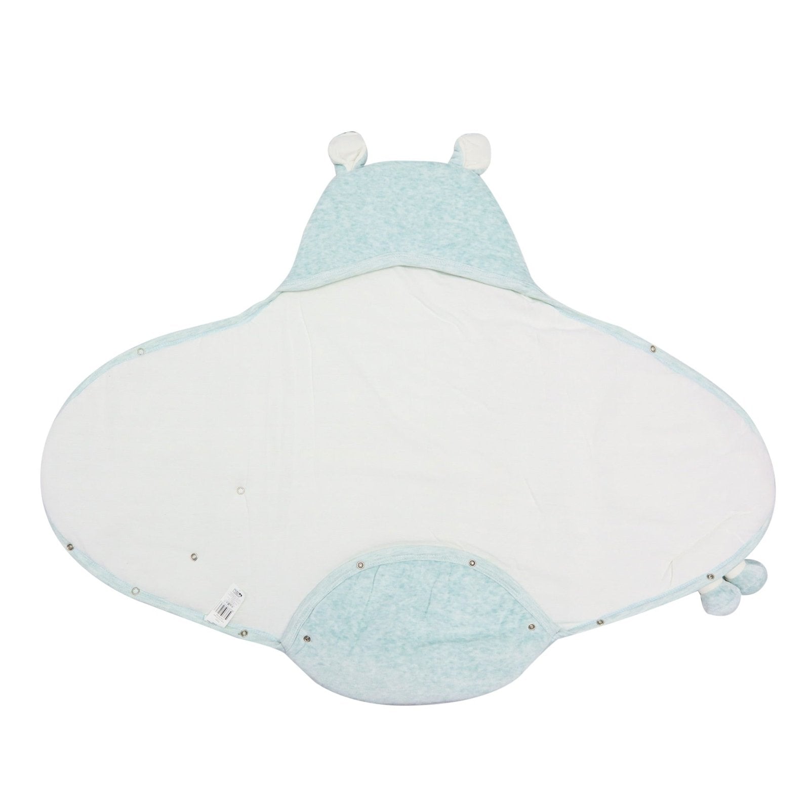 Carry Nest Hooded Rabbit Print SkyBlue Color