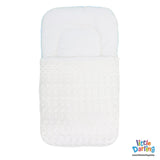 Carry Nest Plain Less Pattern Blue Piping | Little Darling - Zubaidas Mothershop