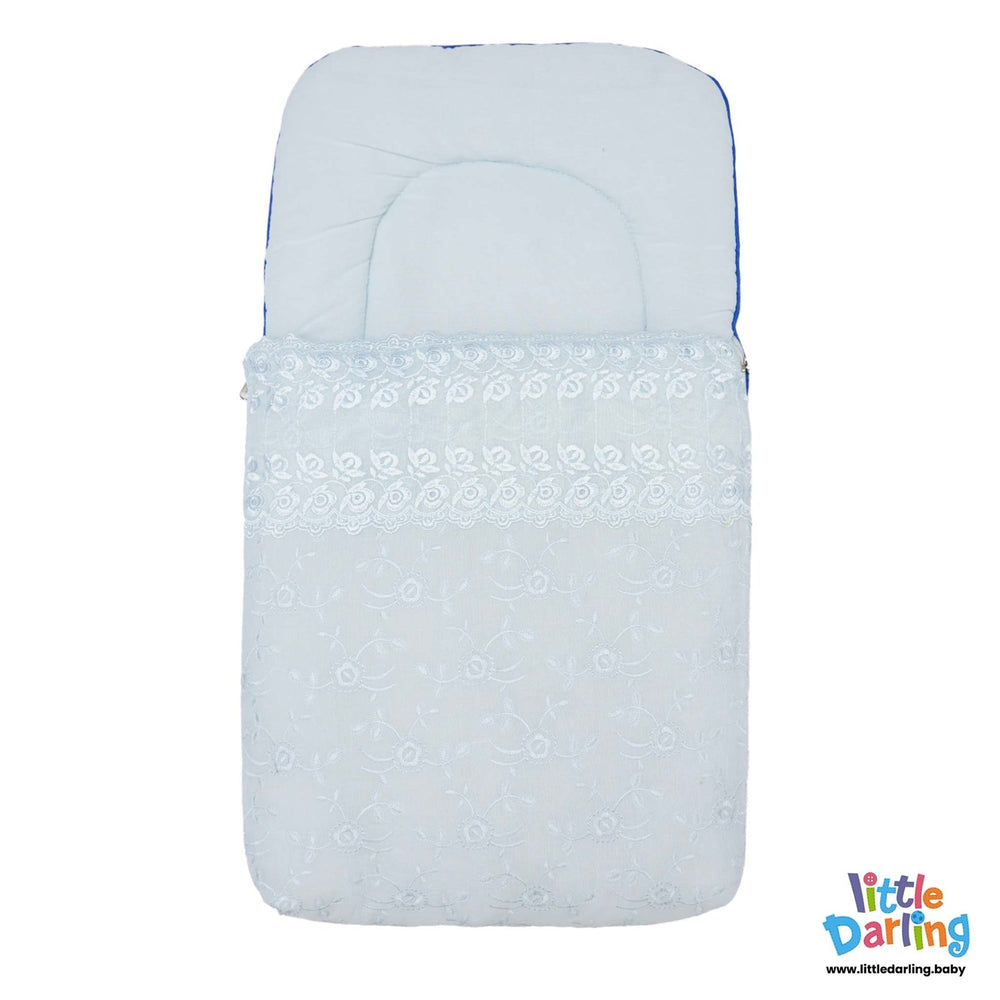 Carry Nest Plain Sky Blue Color | Little Darling - Zubaidas Mothershop