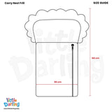 Carrynest Frill Cute Elephent & Turtle Blue Color | Little Darling - Zubaidas Mothershop