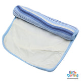 Changing Sheet Blue Strips | Little Darling - Zubaidas Mothershop