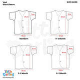 Cotton Vest Pack Of 3 Half Sleeve | Little Darling - Zubaidas Mothershop