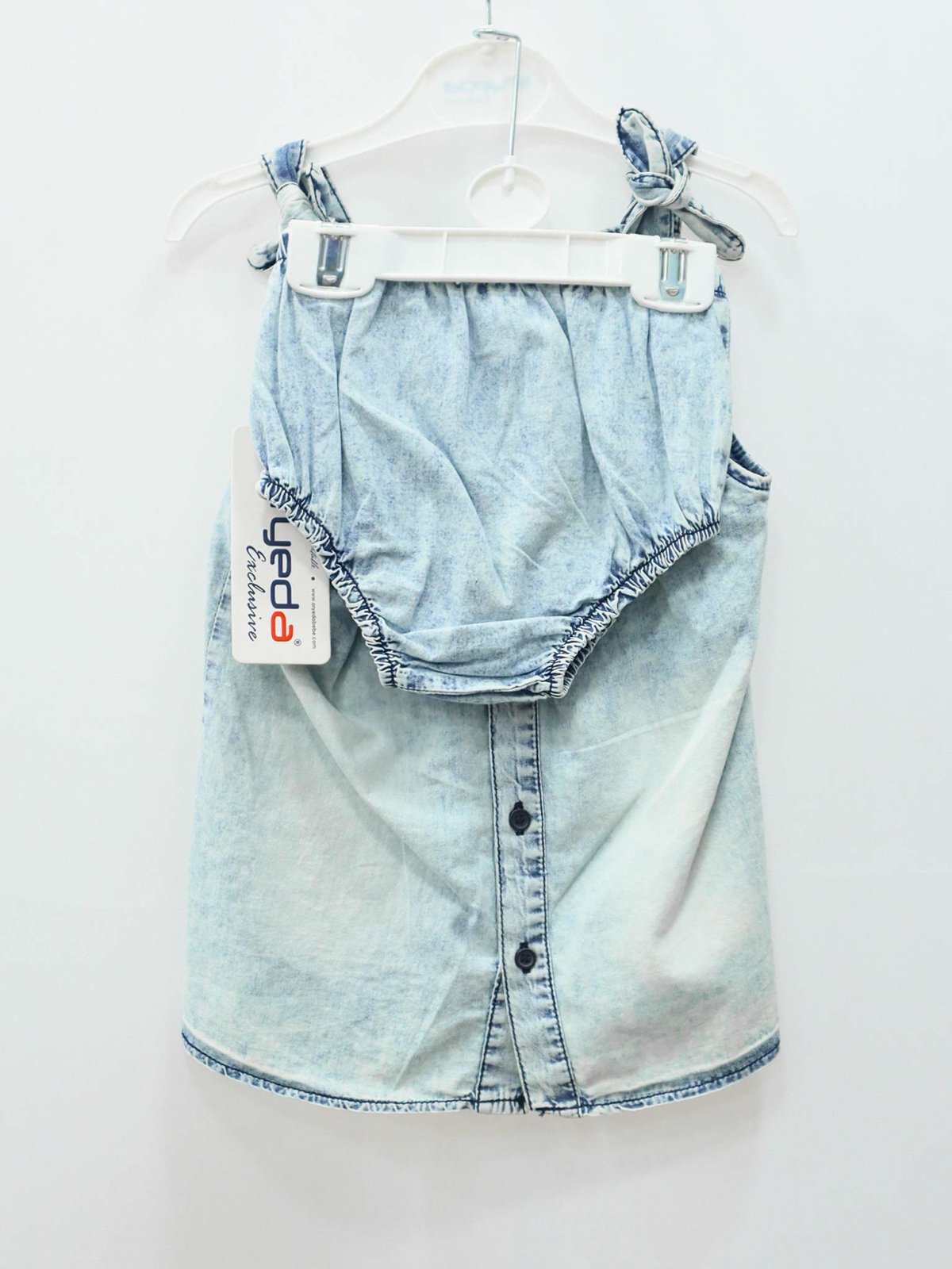 Denim Top for Girls with Panty