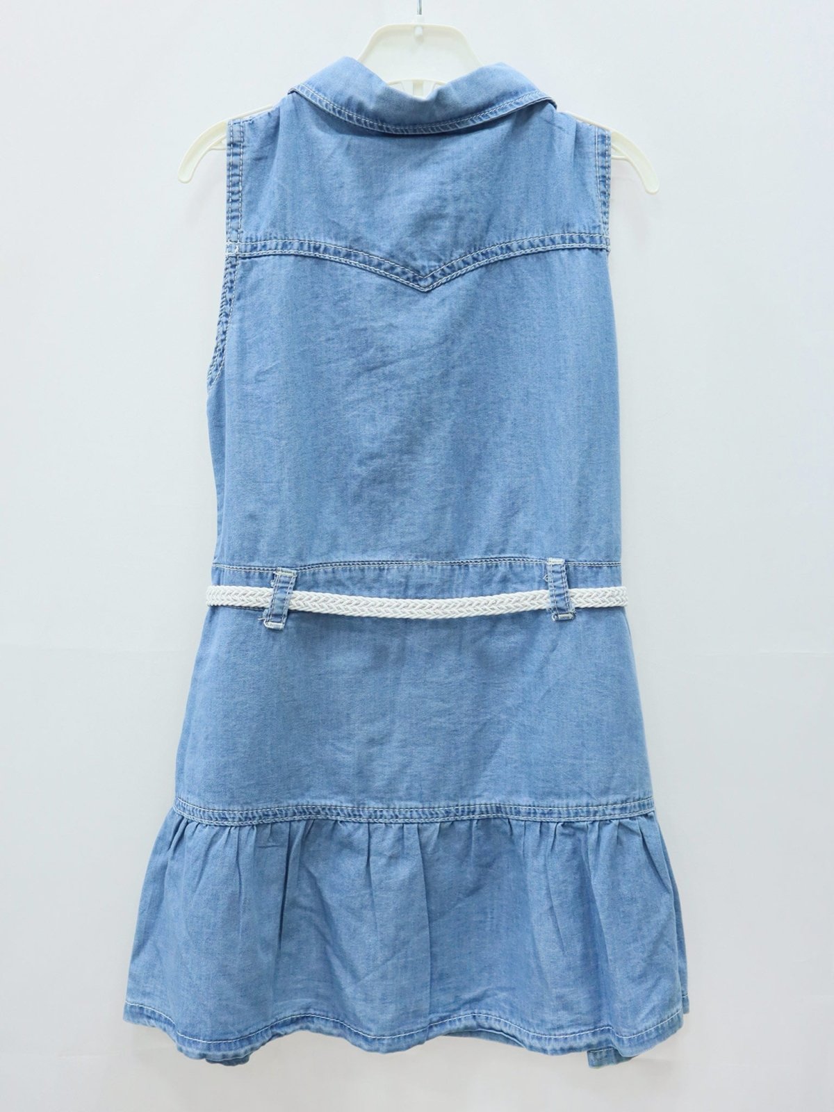Denim Top for Girls with Straps Purse