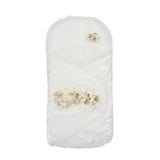 Fancy Carry Nest Hooded White Color - Zubaidas Mothershop