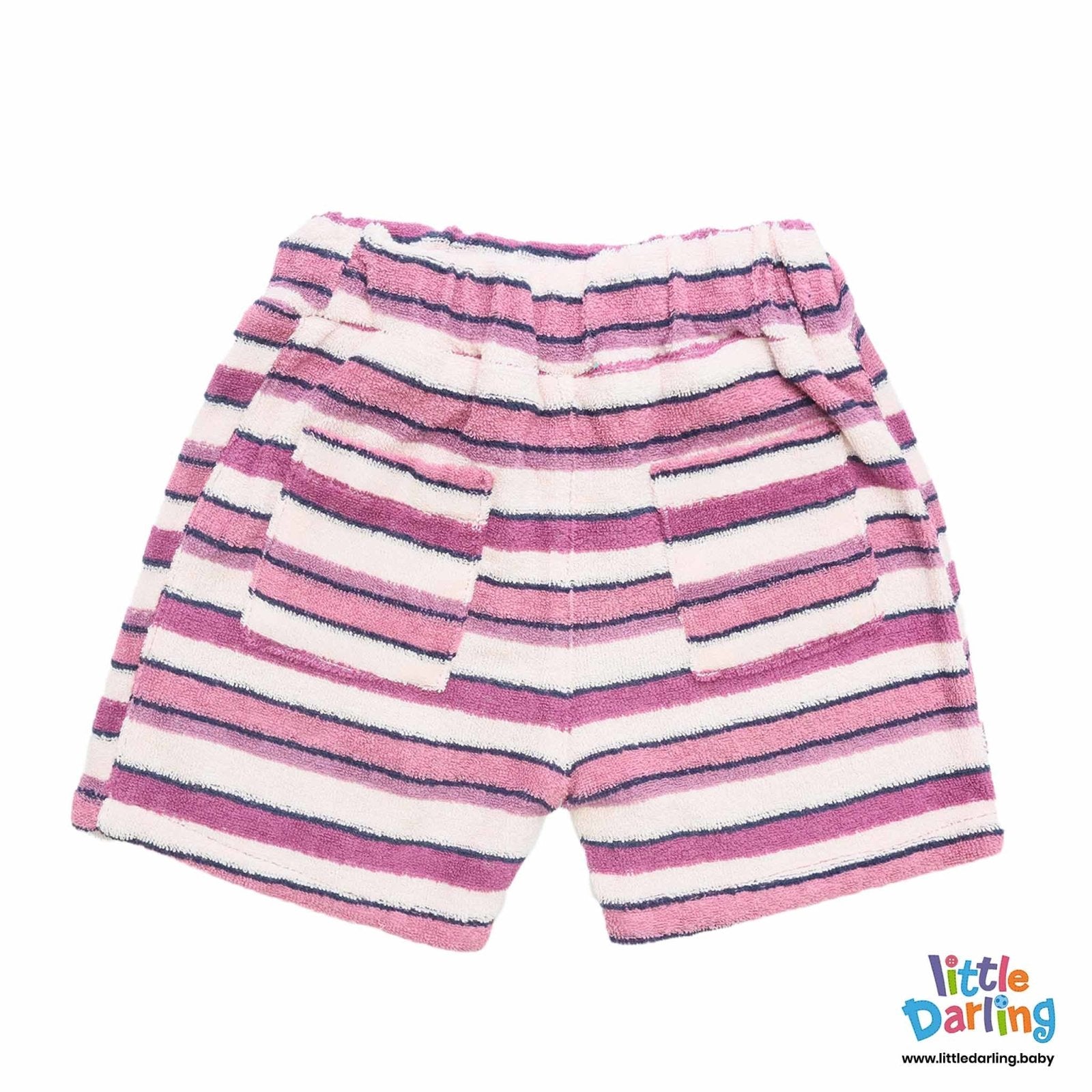 Fancy Swimming Shorts Brown Color by Little Darling