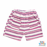 Fancy Shorts Brown Color | Little Darling - Zubaidas Mothershop