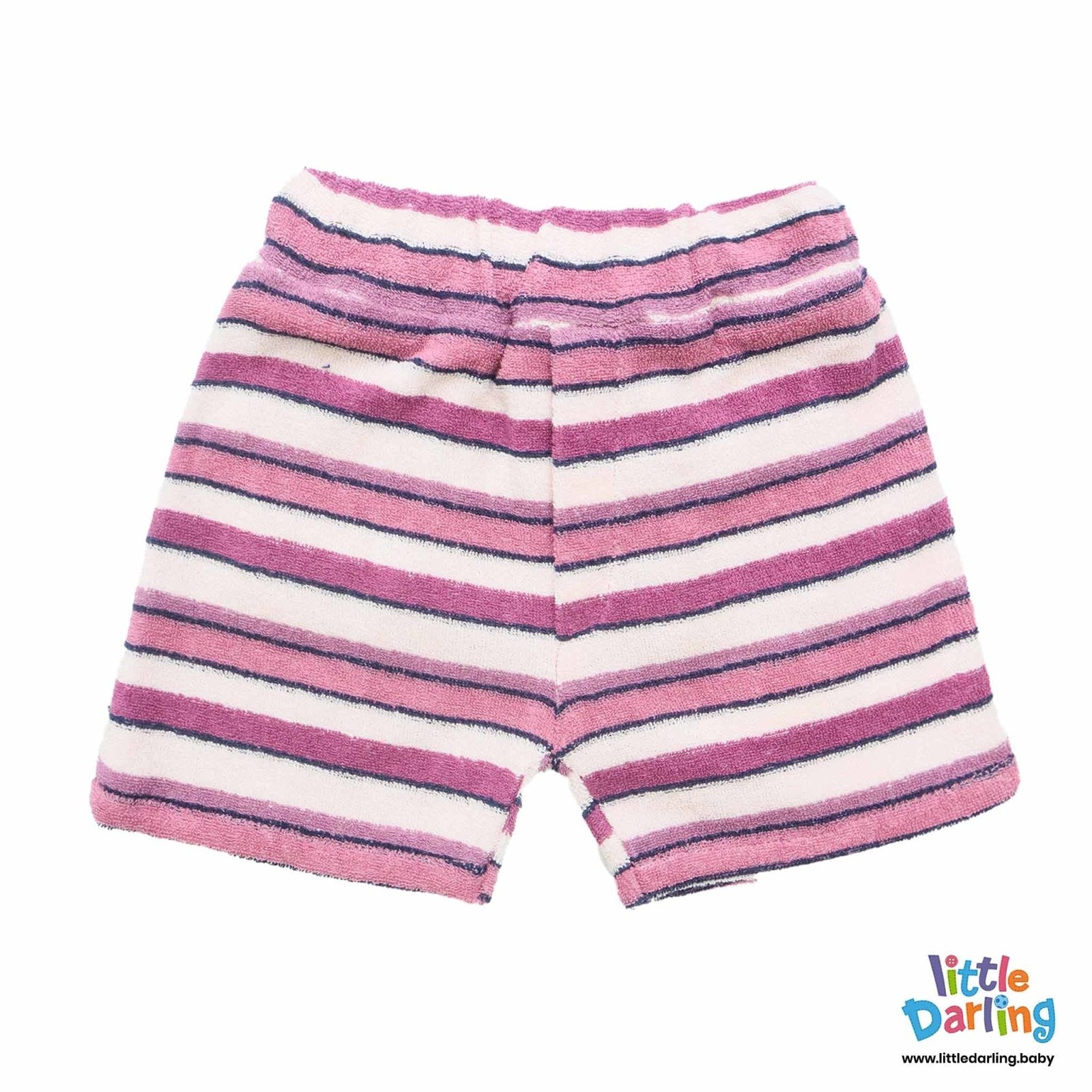 Fancy Swimming Shorts Brown Color by Little Darling