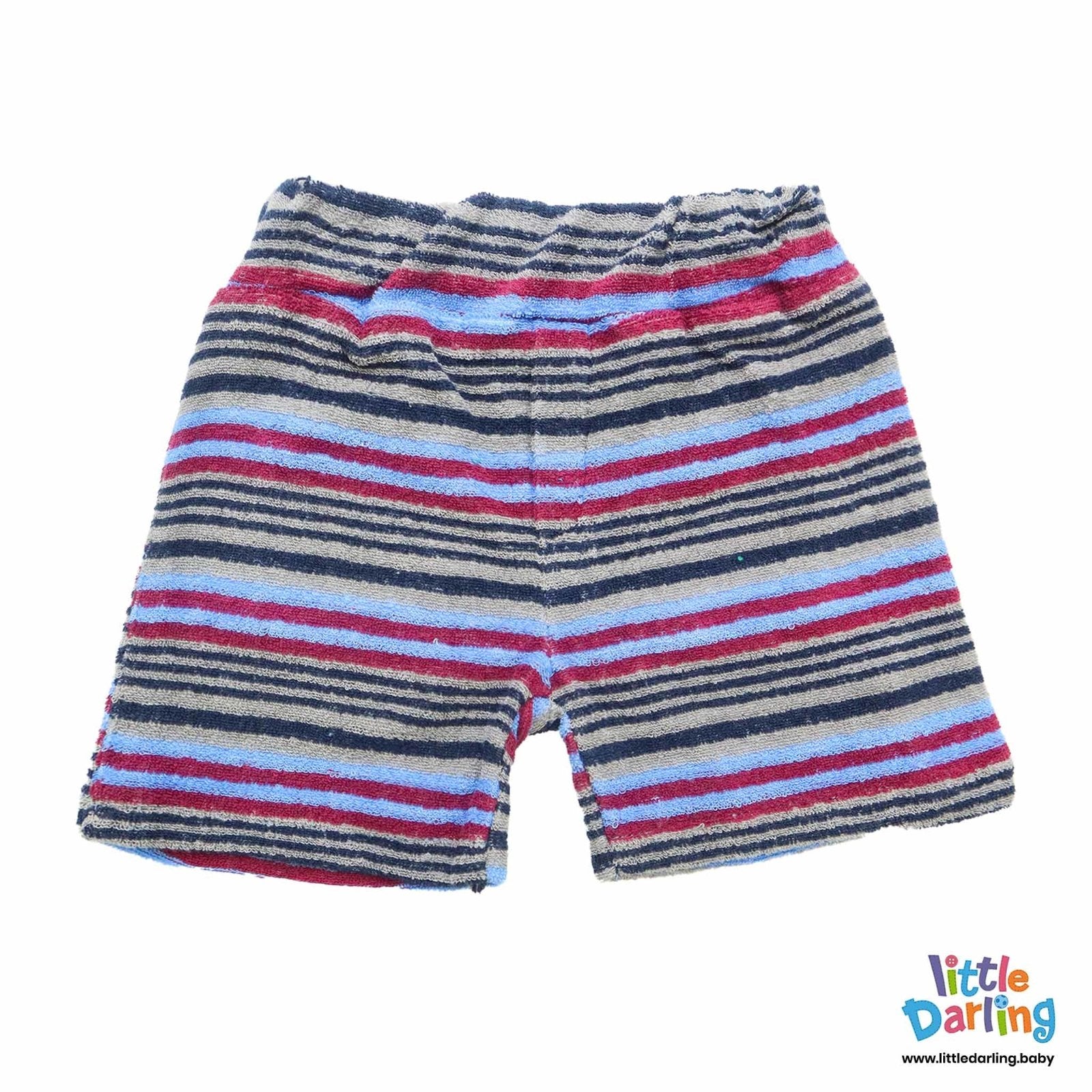 Fancy Swimming Shorts Grey Color by Little Darling