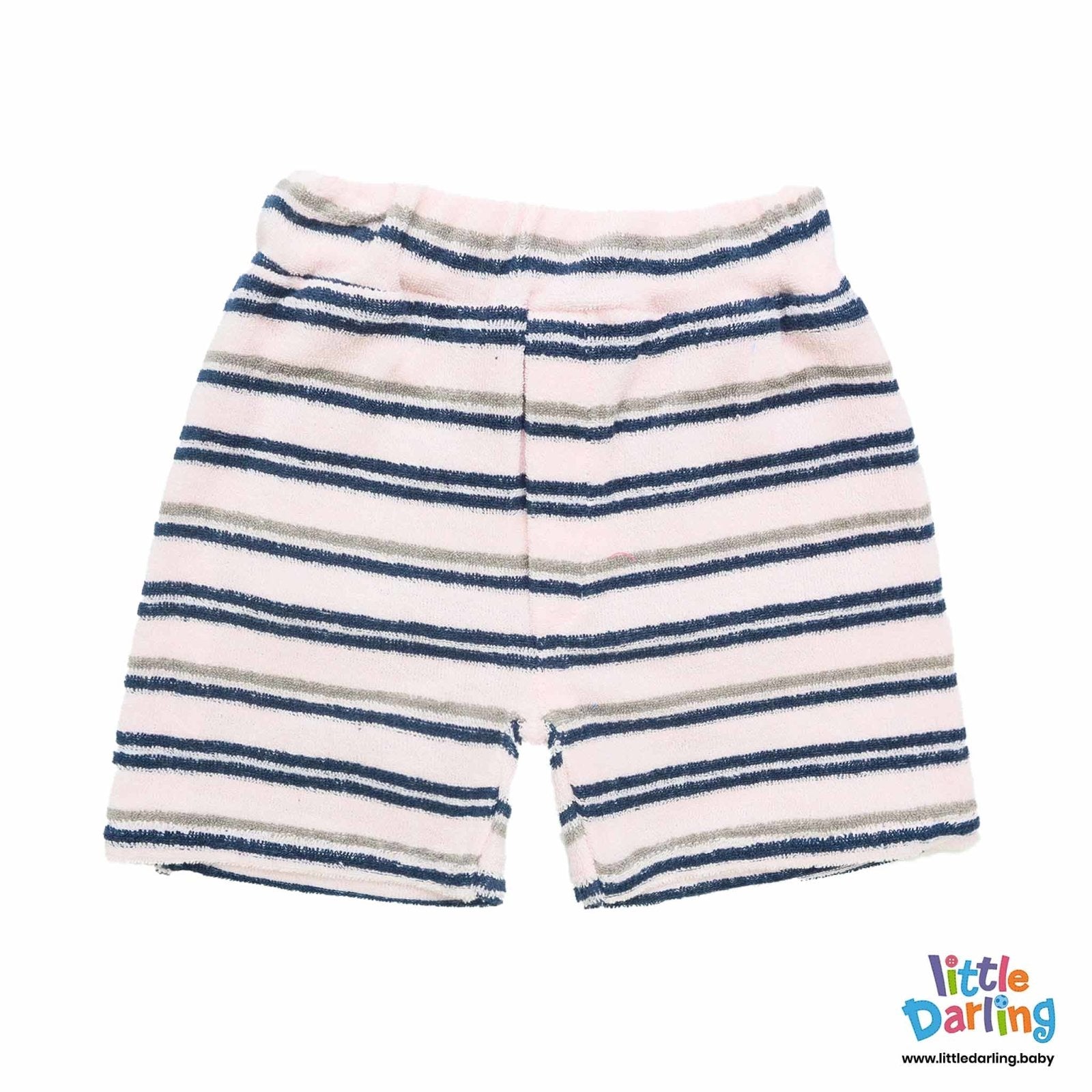 Fancy Swimming Shorts Pink Color by Little Darling