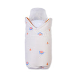 Feeder Cover Orange Flower Print | Little Darling - Zubaidas Mothershop