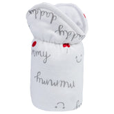 Feeder Cover White Color Mummy Daddy | Little Darling - Zubaidas Mothershop