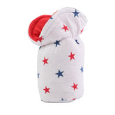 Feeder Cover White Color Star Print | Little Darling - Zubaidas Mothershop