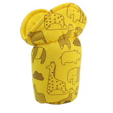 Feeder Cover Yellow Color Animal Print | Little Darling - Zubaidas Mothershop