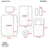 Gadda Set 7 Pcs | Little Darling - Zubaidas Mothershop