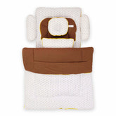 Gadda Set Triangle Print 7 Pcs - Zubaidas Mothershop