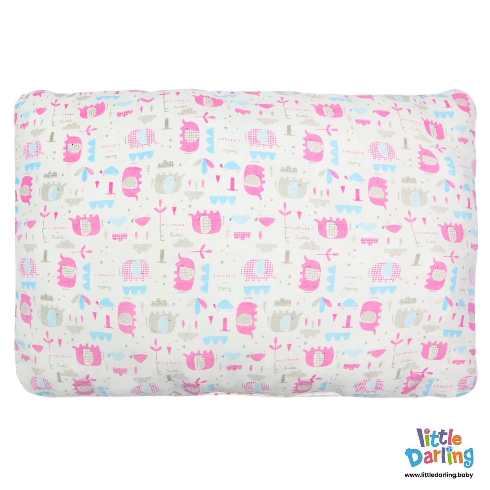 Head Pillow Cute Elephant & Turtle by Little Darling