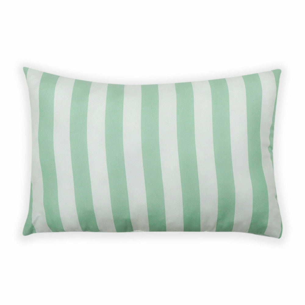 Head Pillow Green & White Strips | Little Darling - Zubaidas Mothershop