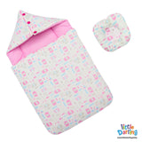 Hooded Baby Carry Nest Cute Elephant & Turtle | Little Darling - Zubaidas Mothershop