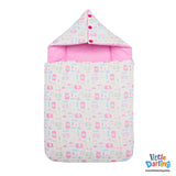 Hooded Baby Carry Nest Cute Elephant & Turtle | Little Darling - Zubaidas Mothershop