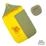 Hooded Baby Carry Nest With Pillow Hello Big World | Little Darling - Zubaidas Mothershop