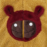 Hooded Fur Romper Animal Character | Little Darling - Zubaidas Mothershop