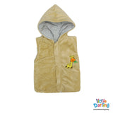 Hooded Jacket Giraffe Embroidery | Little Darling - Zubaidas Mothershop