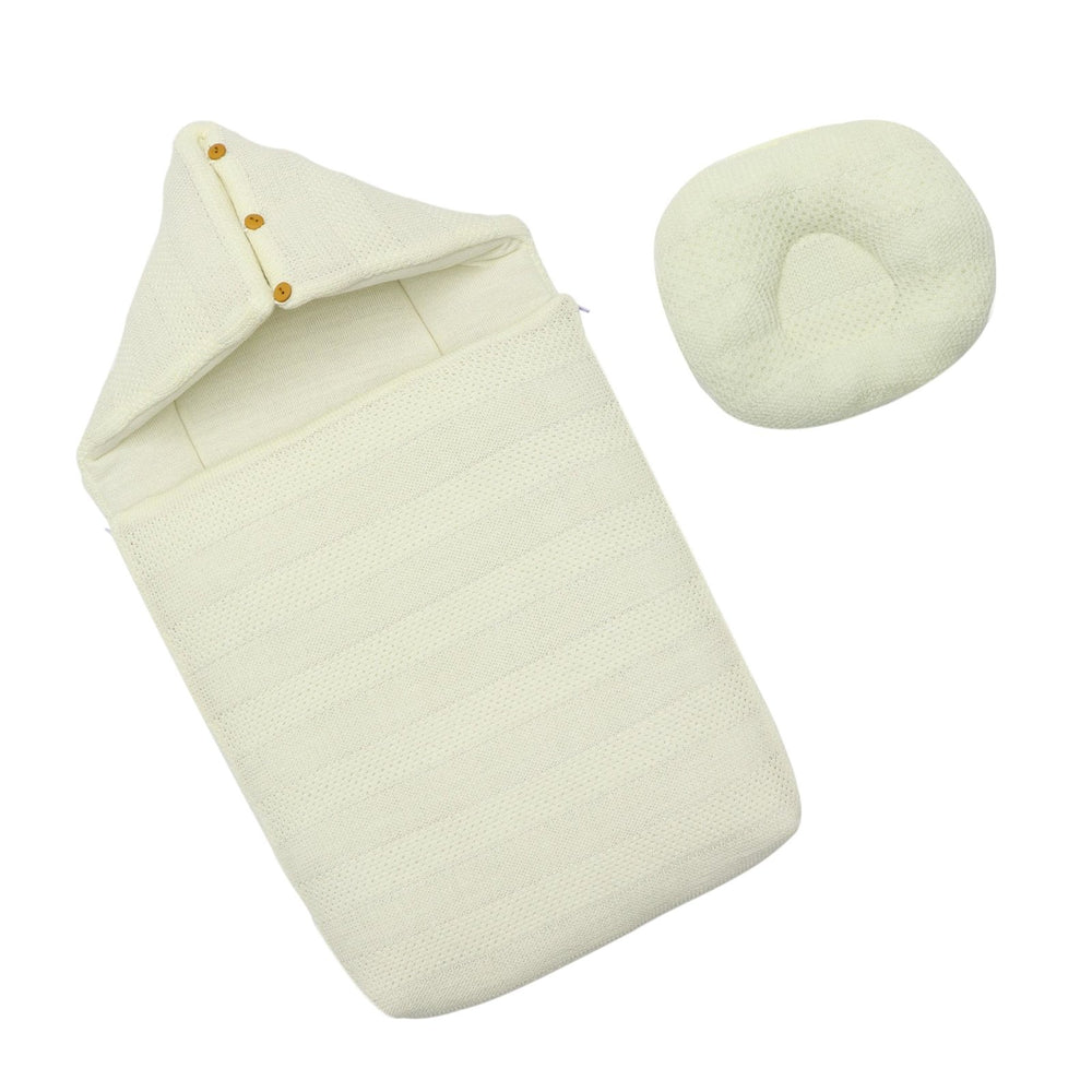 Infant Carry Nest With Pillow White | Little Darling - Zubaidas Mothershop