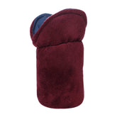Infant Feeder Cover Fleece Maroon Color | Little Darling - Zubaidas Mothershop