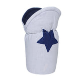 Infant Feeder Cover Star Print White Color | Little Darling - Zubaidas Mothershop