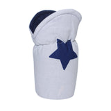 Infant Feeder Cover Star Print White Color | Little Darling - Zubaidas Mothershop