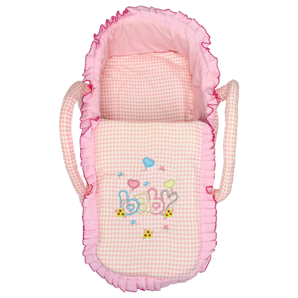 Infant Moses Basket Baby Embroidery | Little Darling - Zubaidas Mothershop