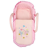 Infant Moses Basket Baby Embroidery | Little Darling - Zubaidas Mothershop