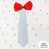 Infant Moses Basket I Love Dad With knotted Tie | Little Darling - Zubaidas Mothershop