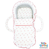 Infant Moses Basket White I Love Dad | Little Darling - Zubaidas Mothershop