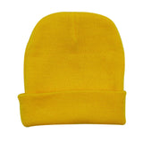 Infant Woolen Cap Dark Yellow | Little Darling - Zubaidas Mothershop