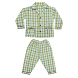 Kids Night Suit Check Print - Zubaidas Mothershop